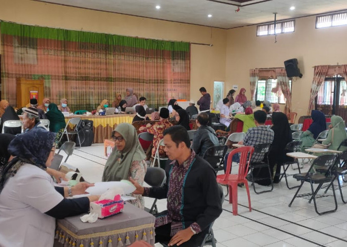 Pemeriksaan Kesehatan Calon Jemaah Haji Lampung Barat Dipusatkan di RSUDAU