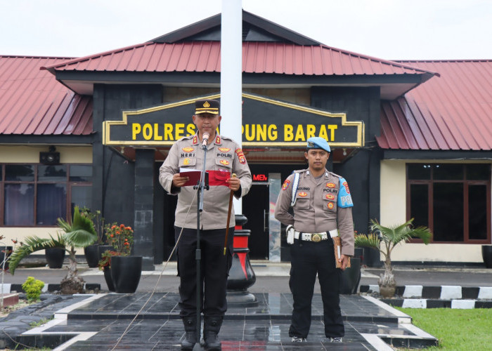 Polres Lambar Terapkan Program Pemolisian Masyarakat melalui Polisi RW