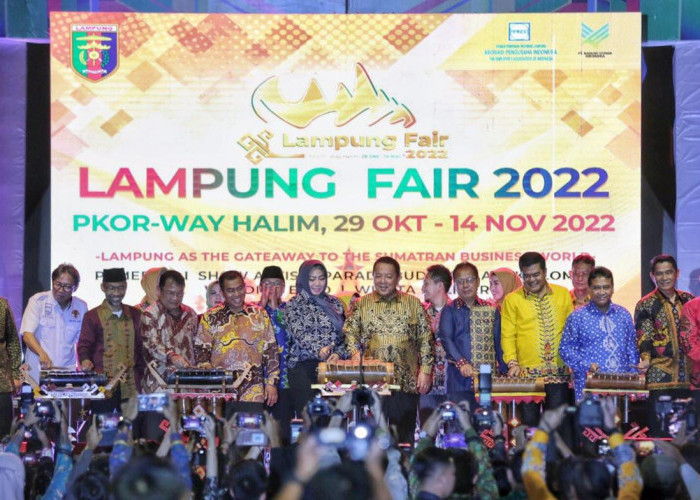 Arinal Buka Lampung Fair, Sedikitnya 200 Stand Ambil Bagian dan Siap Layani 700 Ribu Pengunjung 