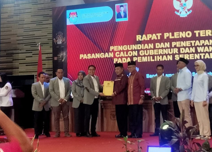 Berikut Daftar Nomor Urut Paslon Pilkada Serentak Provinsi Lampung 2024