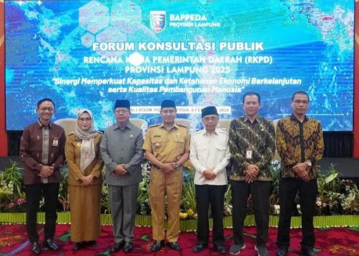 Pemprov Lampung Optimalkan Potensi Sumberdaya dan Sinergi Seluruh Stakeholder Guna Percepatan Pembangunan
