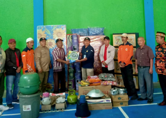 8 Korban Kebakaran di Lampung Barat Terima Bantuan dari Kementerian Sosial