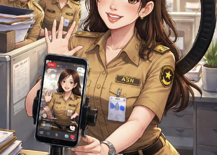 ASN Lampung Dilarang Live TikTok Saat Jam Kerja, BKD Siapkan Sanksi