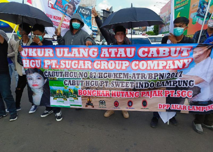 Akar Lampung Desak Kejagung Geledah Kantor dan  Lahan PT SGC