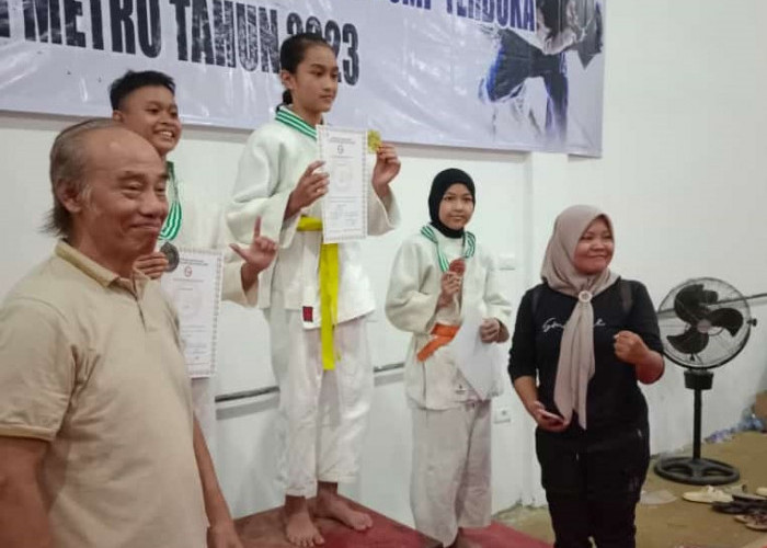 5 Atlet Way Kanan Sabet Medali pada Kejuaraan Judo Junior di Lamtim