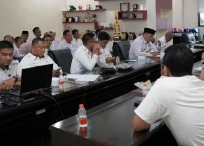 PJ.Sekda Lamsel Pimpin Rapat Lanjutan Kegiatan Safari Ramadhan 