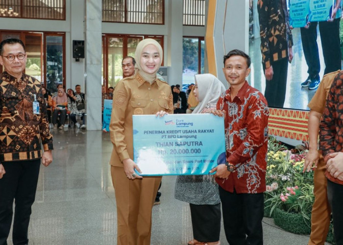 Dukung UMKM Naik Kelas, Bank Lampung Salurkan KUR bagi 1.000 Pelaku UMKM