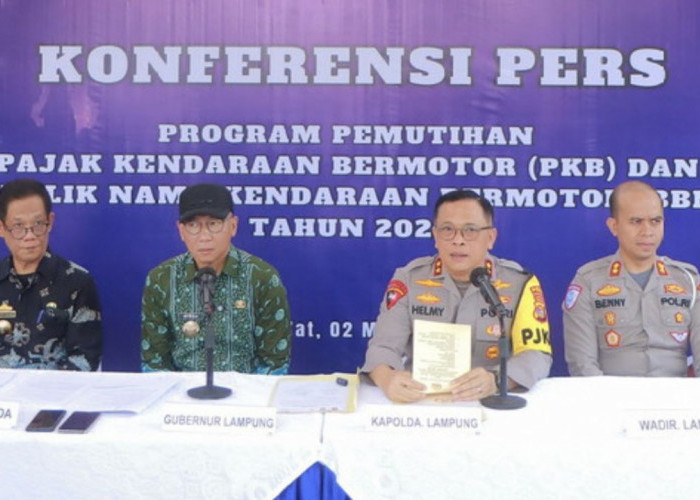 Kapolda Lampung Imbau Warga Manfaatkan Program Pemutihan Pajak 2025