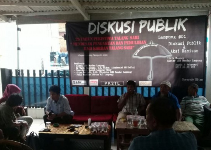 Ketua Komisi V DPRD Lampung Minta Peristiwa HAM Talangsari Diselesaikan