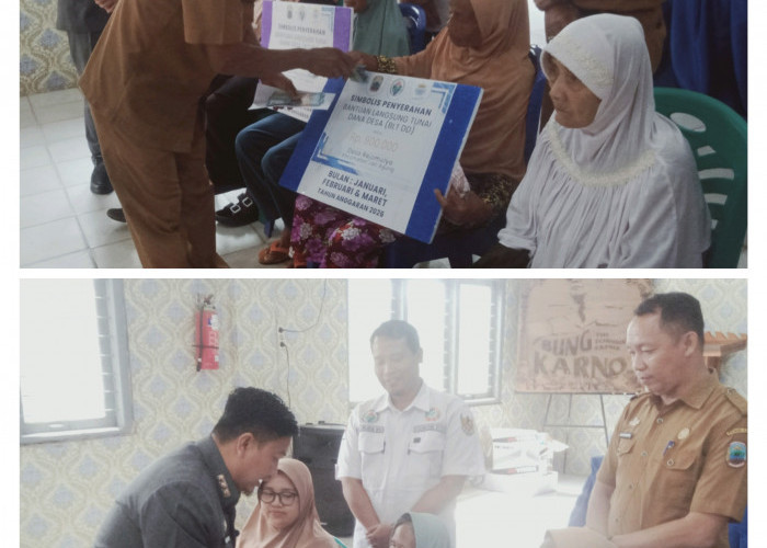 Pemdes Rejomulyo Salurkan BLT DD 2026 ke 8 KPM, Ini Besarannya