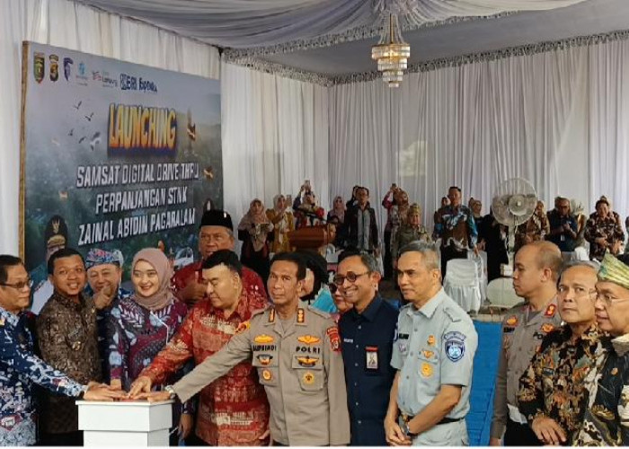 Pemprov Lampung Resmikan Samsat Drive Thru Kedua