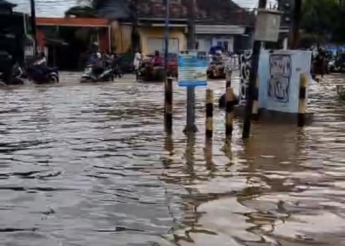 Hujan Deras Picu Banjir di Bandar Lampung, BPBD Catat 44 Lokasi Terdampak