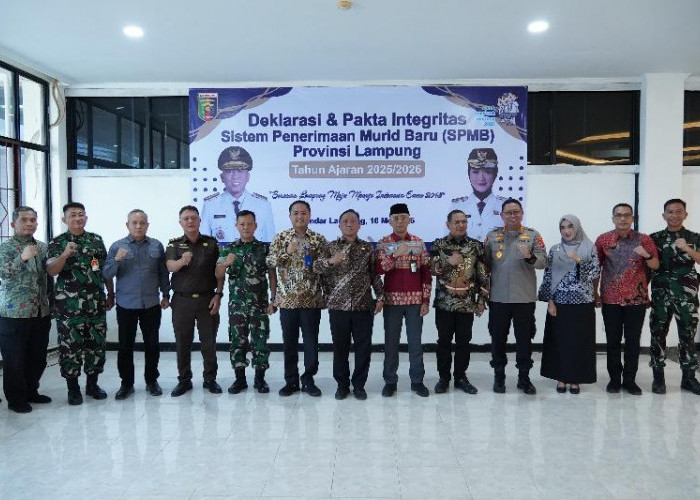 Pemprov Lampung Terapkan SPMB Empat Jalur Pendaftaran, Kuota Prestasi 35 Persen