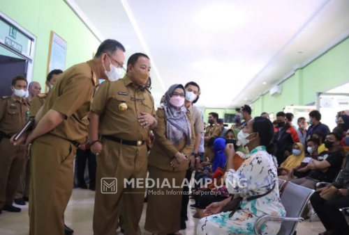 Sidak Pusat Pelayanan Publik, Gubernur Arinal Pastikan Pelayanan Masyarakat Berjalan Normal 