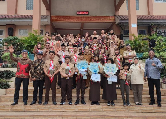 3 Siswa SMP di Pringsewu Wakili Indonesia pada World Scout Jamboree di Korea Selatan