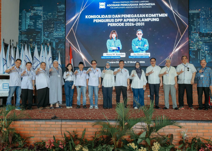 Wagub Jihan Dorong APINDO Lampung Perkuat UMKM dan Kompetensi Tenaga Kerja