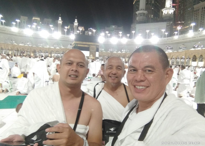 Selain Manfaatkan Waktu Luang untuk Ibadah Sunnah, Jemaah Haji Lampung Barat Rutin Cek Kesehatan