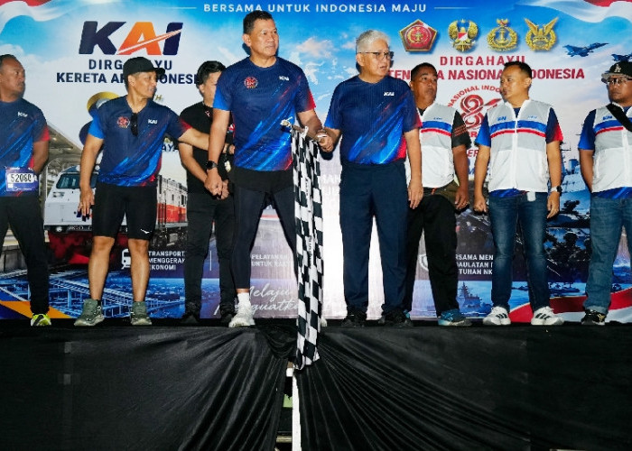 3.000 Peserta Meriahkan Locomotive Half Marathon 2026 di Bandar Lampung