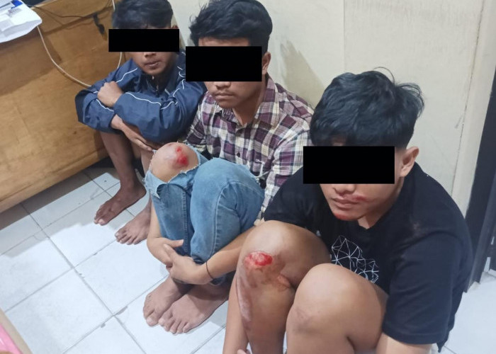 Tim Patroli Gabungan 2 Polsek di Bandar Lampung Gagalkan Aksi Tawuran Antar Pelajar