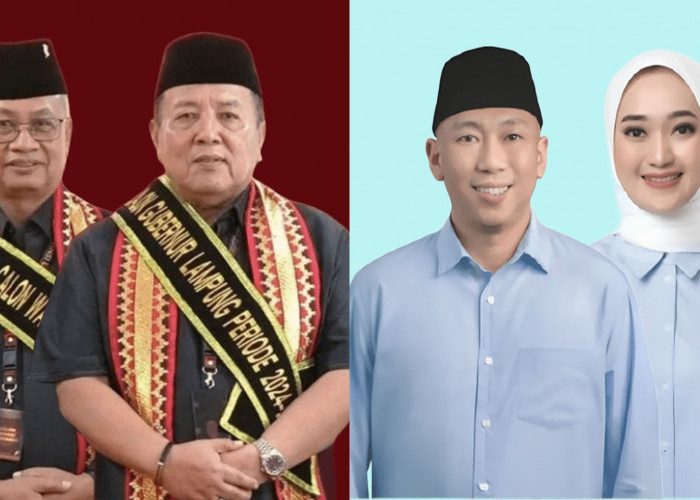 RMD-JIHAN dan Arinal-Sutono Resmi Ditetapkan Sebagai Paslon Gubernur Lampung 