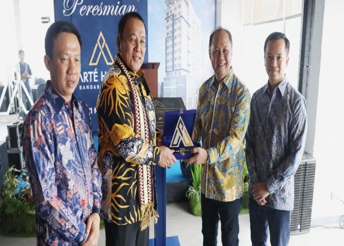 Gubernur Arinal Resmikan Arte Hotel Bandar Lampung, Diharapkan Jadi Bagian Pengembangan Pariwisata Lampung
