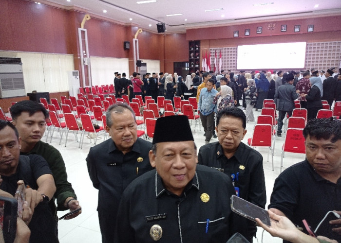Wakil Wali Kota Bandar Lampung Kukuhkan 111 Pejabat Baru, Harris Surahya Pimpin Bank Waway