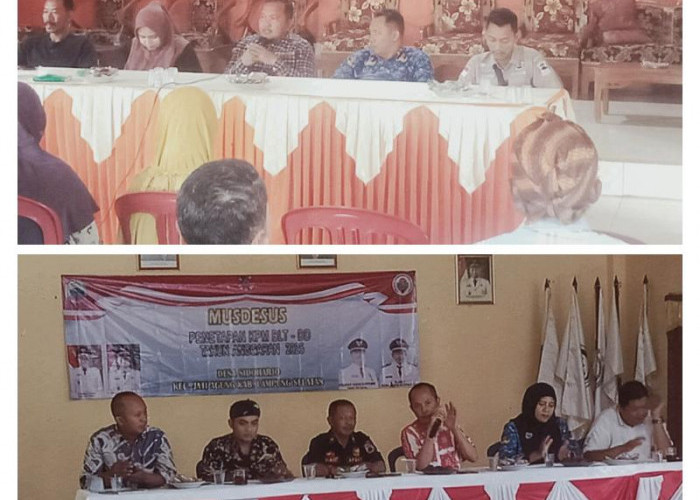 Desa Sidoarjo dan Karangrejo Tetapkan Penerima BLT DD TA 2025