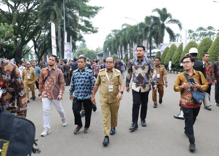 Pj Gubernur Lampung Hadiri Rakornas Pemerintah Pusat dan Daerah 2024