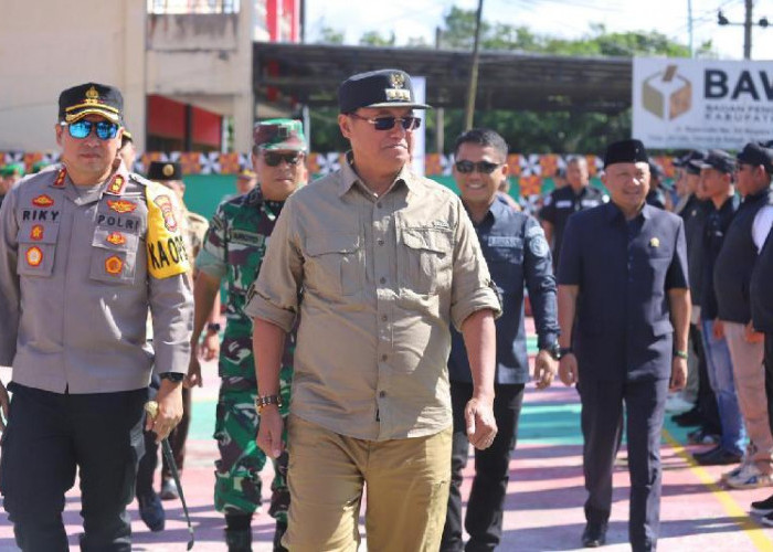 Bawaslu Lampung Barat Apel Siaga Pengawasan Tahapan Pemilu 2024