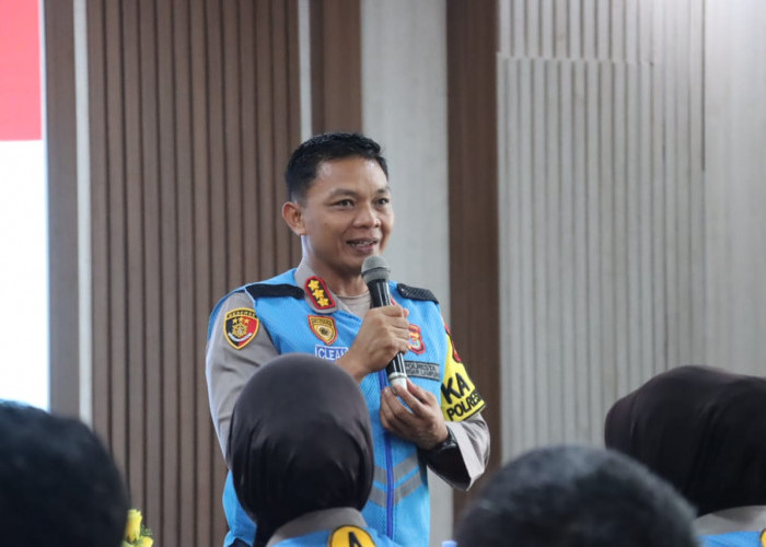 Polresta Bandar Lampung Pengambilan Sumpah Penerimaan Anggota Polri TA 2024