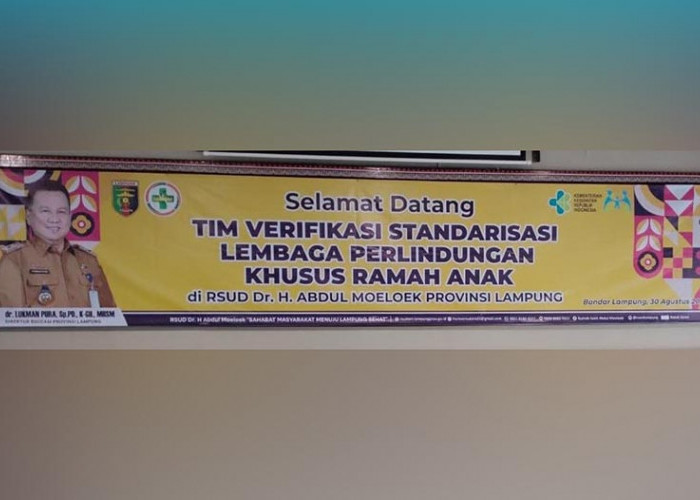 Kemen PPPA dan Kemenkes Verifikasi Proses Standarisasi RSUDAM Lampung Sebagai LPKRA