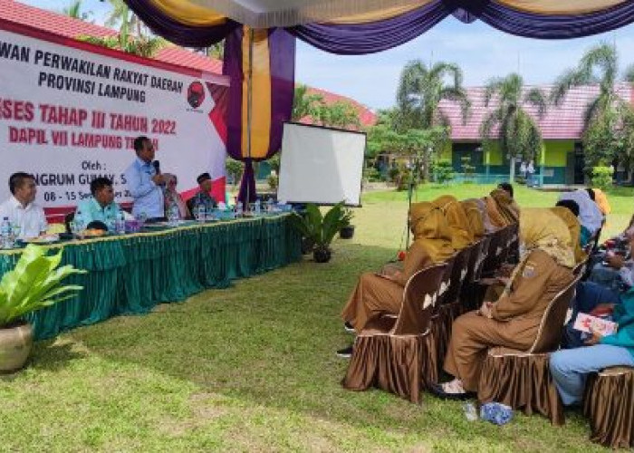 Ketua DPRD Lampung Serap Aspirasi Warga Lamteng