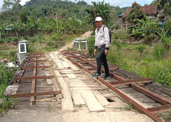 Tahun Ini Jembatan Penghubung di Pekon Muarajaya ll Dibangun 
