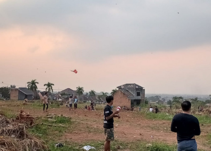 Permainan Tradisional Layang-layang Bangkit Kembali di Kota Bandar Lampung 
