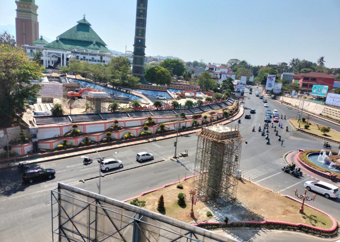 JPO Pemkot Bandar Lampung - Masjid Al Furqon akan Secantik JPO Thamrin Jakarta