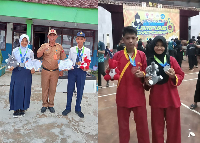Bulki Apresiasi Keberhasilan Siswa SMPN 1 Sumberjaya Raih Medali Emas di Turnamen Pencak Silat Provinsi  