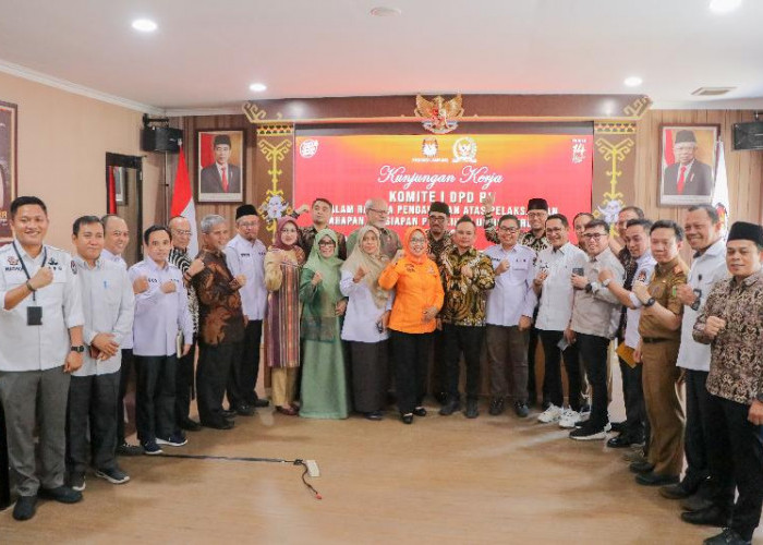 Komite I DPD RI Pastikan Kesiapan Provinsi Lampung Dalam Tahapan Pemilu Serentak 2024