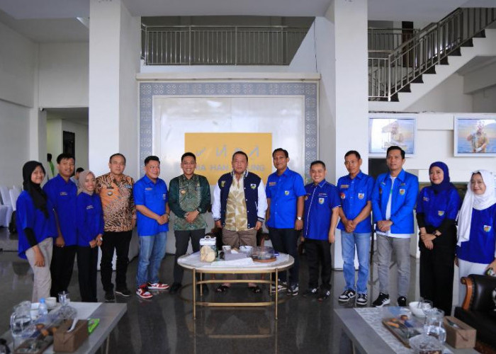 Gubernur Arinal Terima Audiensi DPD KNPI Lampung Terkait Pelaksanaan KNPI Award 2023