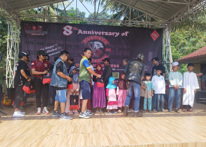 Hadir di Ulang Tahun Pantera MC Indonesia, Ini Harapab IWO Lampung