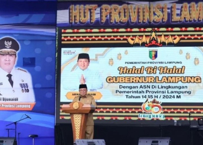 Gubernur Arinal Halal Bihalal dengan Jajaran Pemerintah dan ASN se-Provinsi Lampung