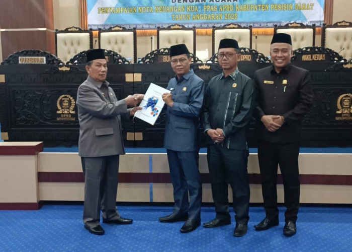 Wabup Pesisir Barat Sampaikan KUA-PPAS APBD Tahun 2025