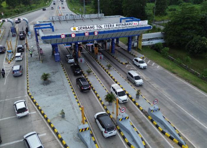 Libur Idul Adha dan Hari Lahir Pancasila Arus Kendaraan di Tol Bakauheni-Terbanggi Besar Naik 25 Persen