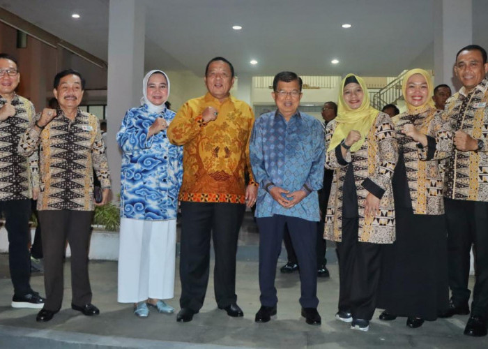 Gubernur Lampung Arinal Sambut Kehadiran Ketua Umum PMI Beserta Ketua PMI Provinsi Seluruh Indonesia