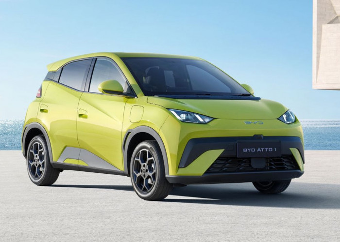 BYD Sedot Perhatian Pengunjung Dengan Siapkan Test Drive Atto 1 