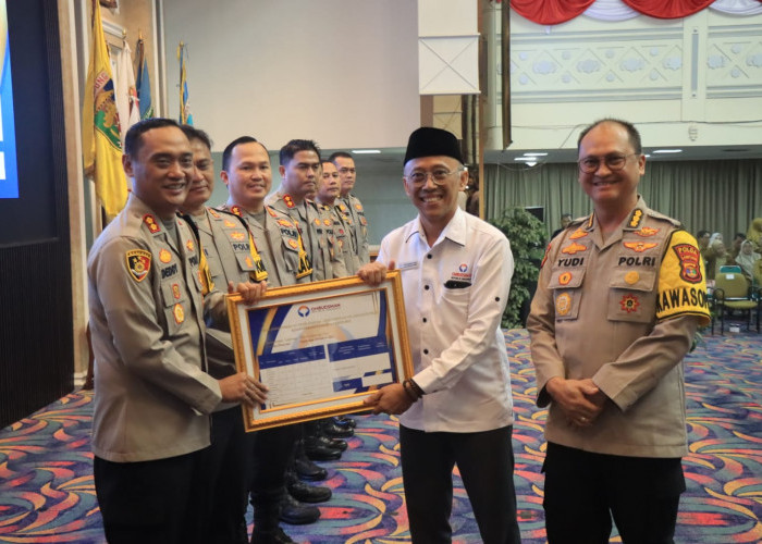 Polres Lampung Utara Raih Penghargaan Ombudsman RI 2025