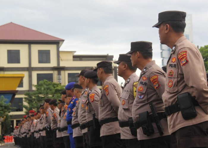 Polisi Terjunkan 343 Personel Amankan Aksi Bela Palestina di Bandar Lampung