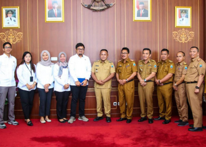 Nanang Ermanto Exit Briefing Bersama BPK RI Perwakilan Provinsi Lampung