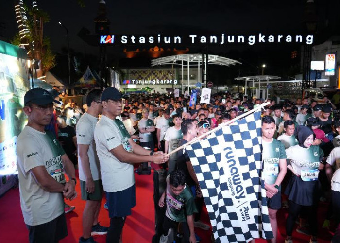 Dorong Gaya Hidup Sehat, PT KAI Divre IV Tanjung Karang Gelar 