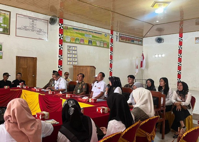 Tim Terpadu Kabupaten Melaksanakan Evaluasi Pekon Layak Anak Pekon Giham