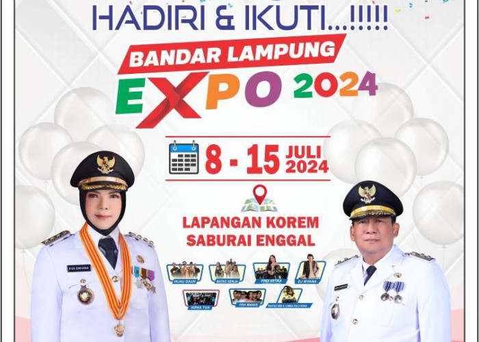 Bandar Lampung Expo 2024 Bakal Segera Dibuka